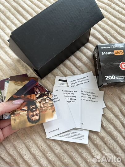 Настольная игра мемклаб