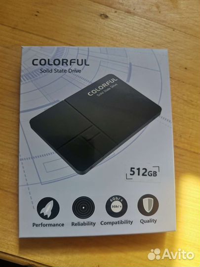 SSD диск 512gb (новый)