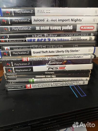 Sony playstation 2 + игры