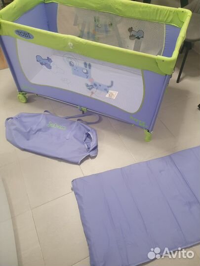 Детская кровать манеж