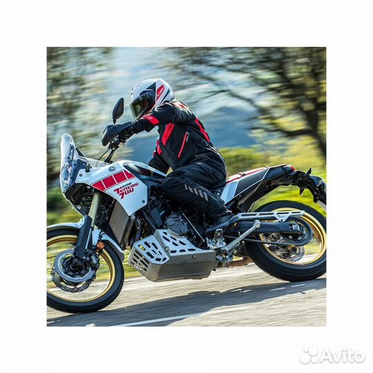 Macna rancher Мотокуртка ткань черно/красная XL