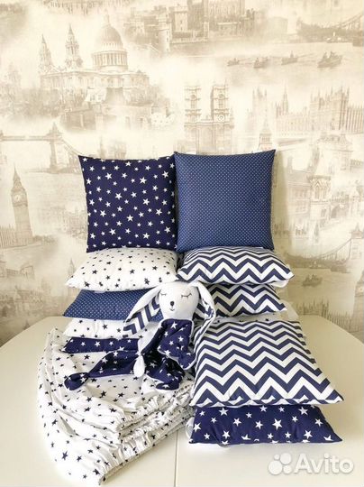 Бортики в кроватку