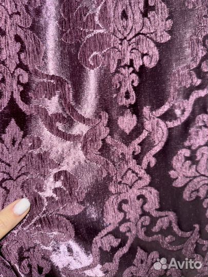 Комплект штор и покрывало на кровать