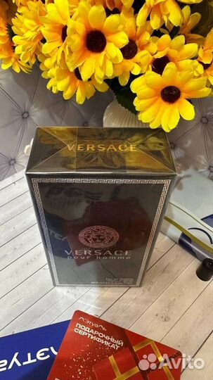 Versace Pour Homme 100мил (+ сертификат) духи