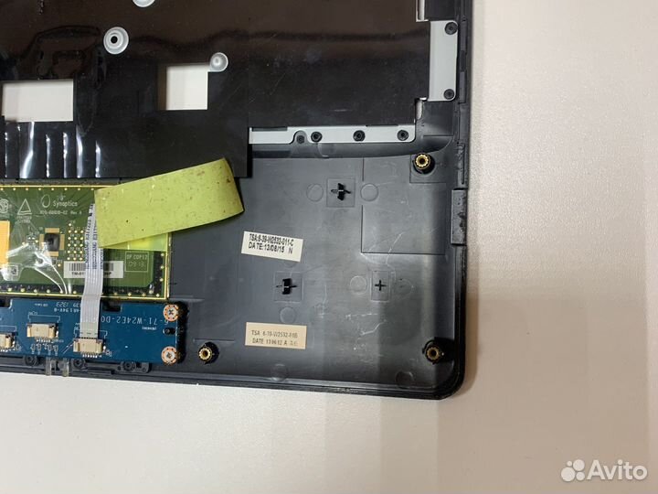 Верхняя часть корпуса, топкейс ноутбука DNS W253EF