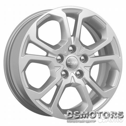 Диски кс892 6.5/17 5x114.3 ET49 d67.1 сильвер