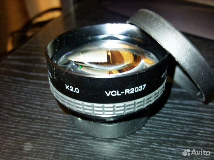 Телеобъектив Sony VCL-R2037, фильтр Sony ND8 37мм