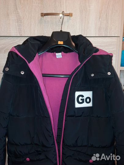 Пуховик для девочки 164