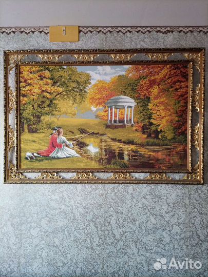 Большая картина гобелен