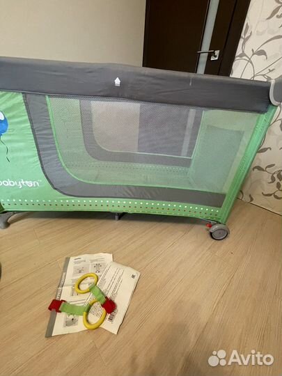 Манеж-кровать babyton