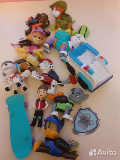 Игрушки щенячий патруль