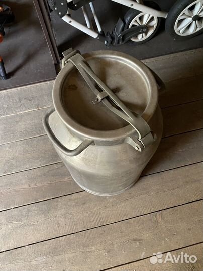 Фляга алюминиевая новая 40л