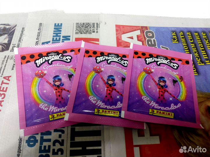 Наклейки Miraculous: хранитель талисмано