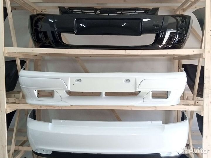 Бампер передний 2114-15-13 спорт цвет белое облако