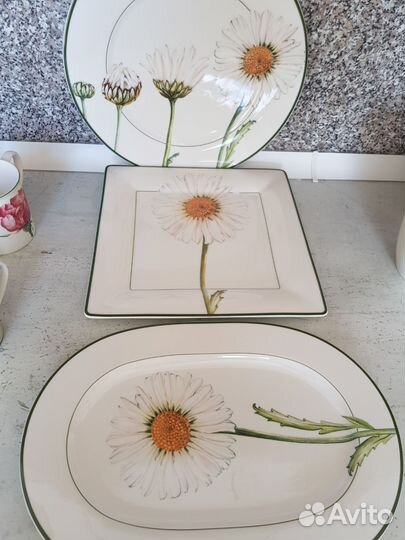 Блюда villeroy flora