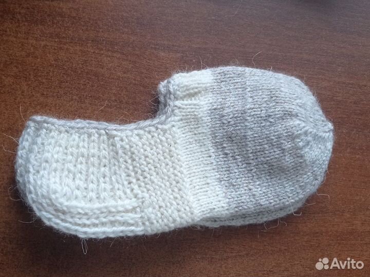 Шерстяные носки ручной работы