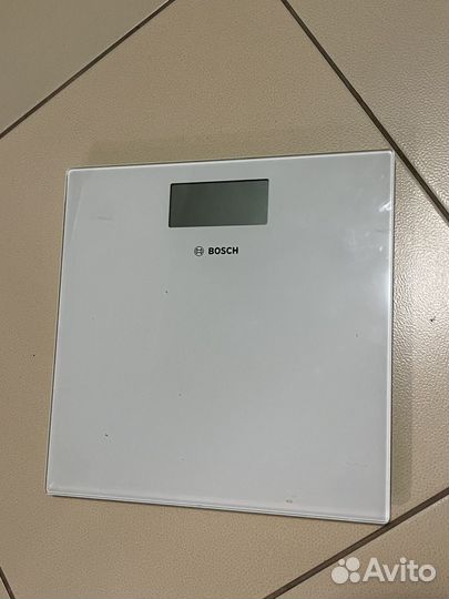 Весы напольные электронные Bosch