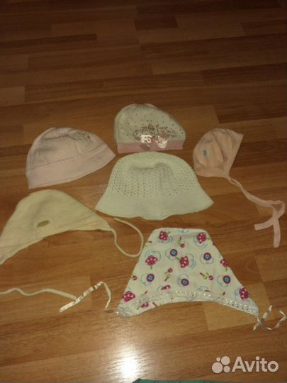 Шапочки на девочку
