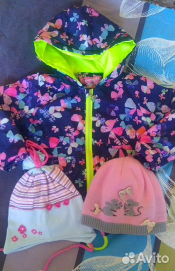 Детские вещи пакетом для девочки 74-86-92