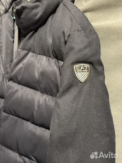 Пуховик мужской armani exchange