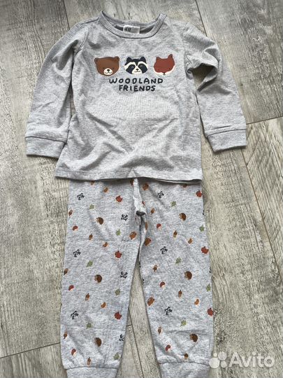 H&M слипы,одежда 80,92см,пижама 86см новые