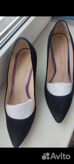 Туфли замшевые фирменные 37р