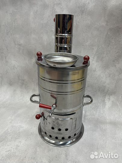 Самовар 3,5 литра нерж