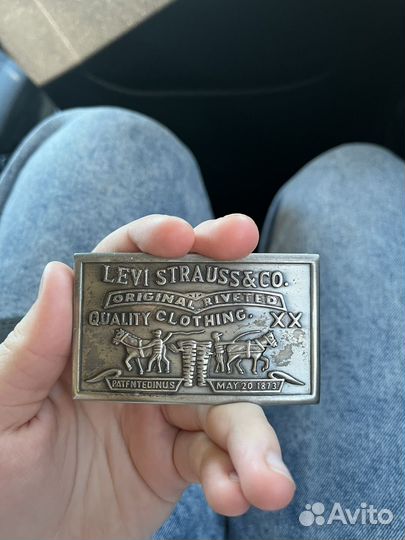 Vintage Levi Strauss & Co. Belt Buckle