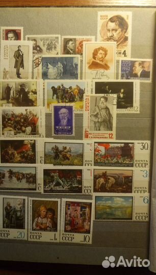 Марки СССР Искусство 1944-1972г