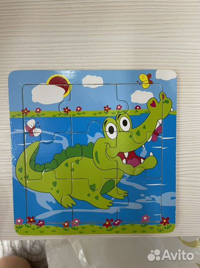 Деревянные пазлы