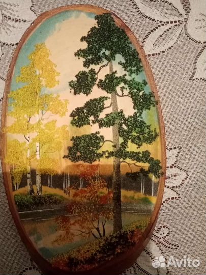 Панно из камня