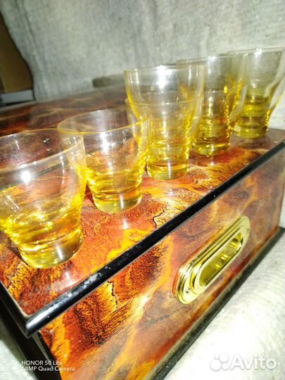 Посуда цветное стекло времен СССР