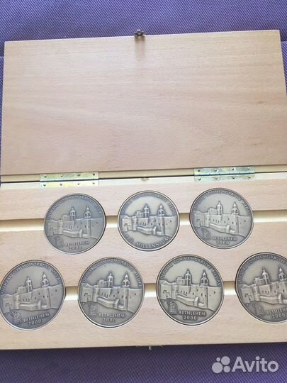 Памятные коллекционные медали Bethlehem 2000