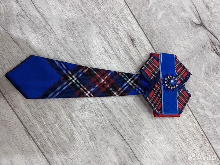 Галстук школьный для девочки