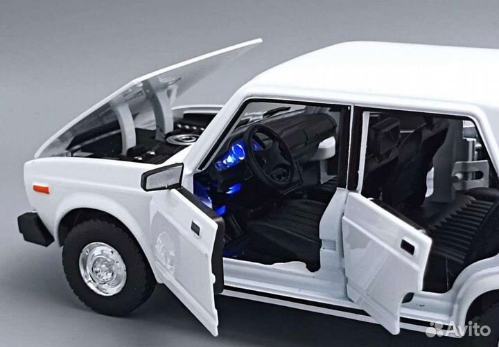Модель автомобиля LADA ваз 2107 металлическая