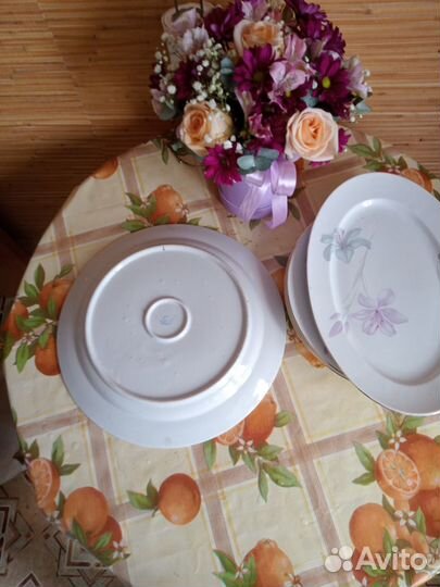 Набор столовой посуды(супница, тарелки), Чехия