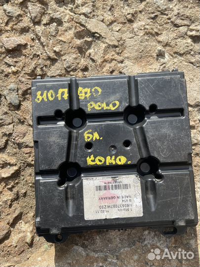Блок комфорта volkswagen polo
