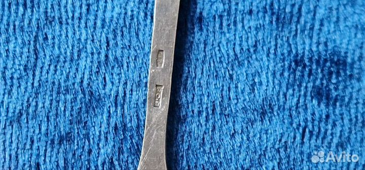 Серебро вилочка для лимона