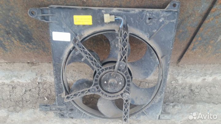 Вентилятор охлаждения на деу нексия 2008