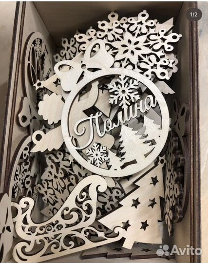 Коробочки из дерева