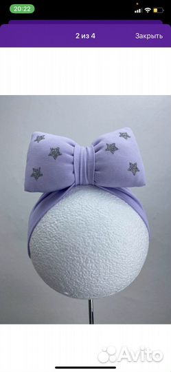 Повязка на голову для девочки