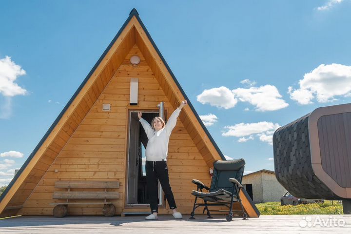 Дома A-frame и Barn House