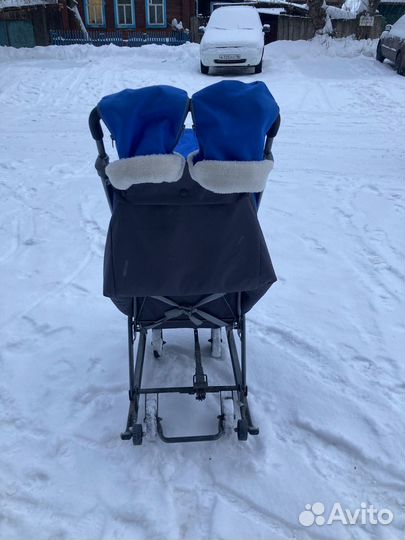 Коляска санки