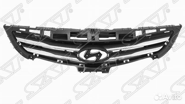 Решетки на Hyundai solaris c 14-17