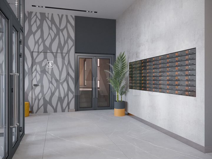 1-к. апартаменты, 36,7 м², 6/15 эт.