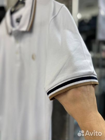 Поло Fred Perry белое