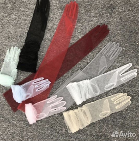 Фатиновые перчатки