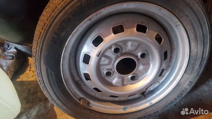 Штампованные диски r13 на Дэу Матиз