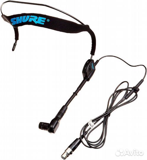 Shure wh30tqg головной микрофон для радиосистем