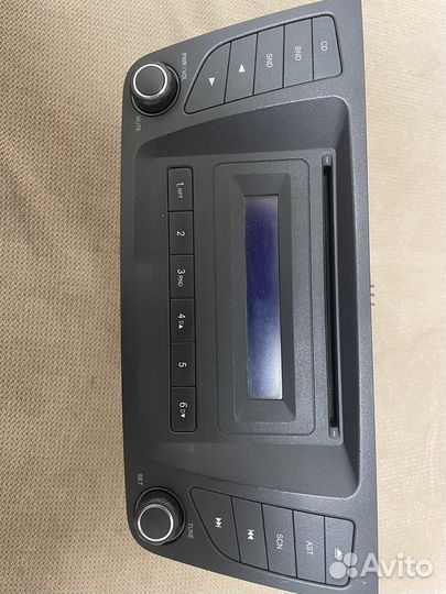 Авто магнитола штатная на Geely Emgrand X7